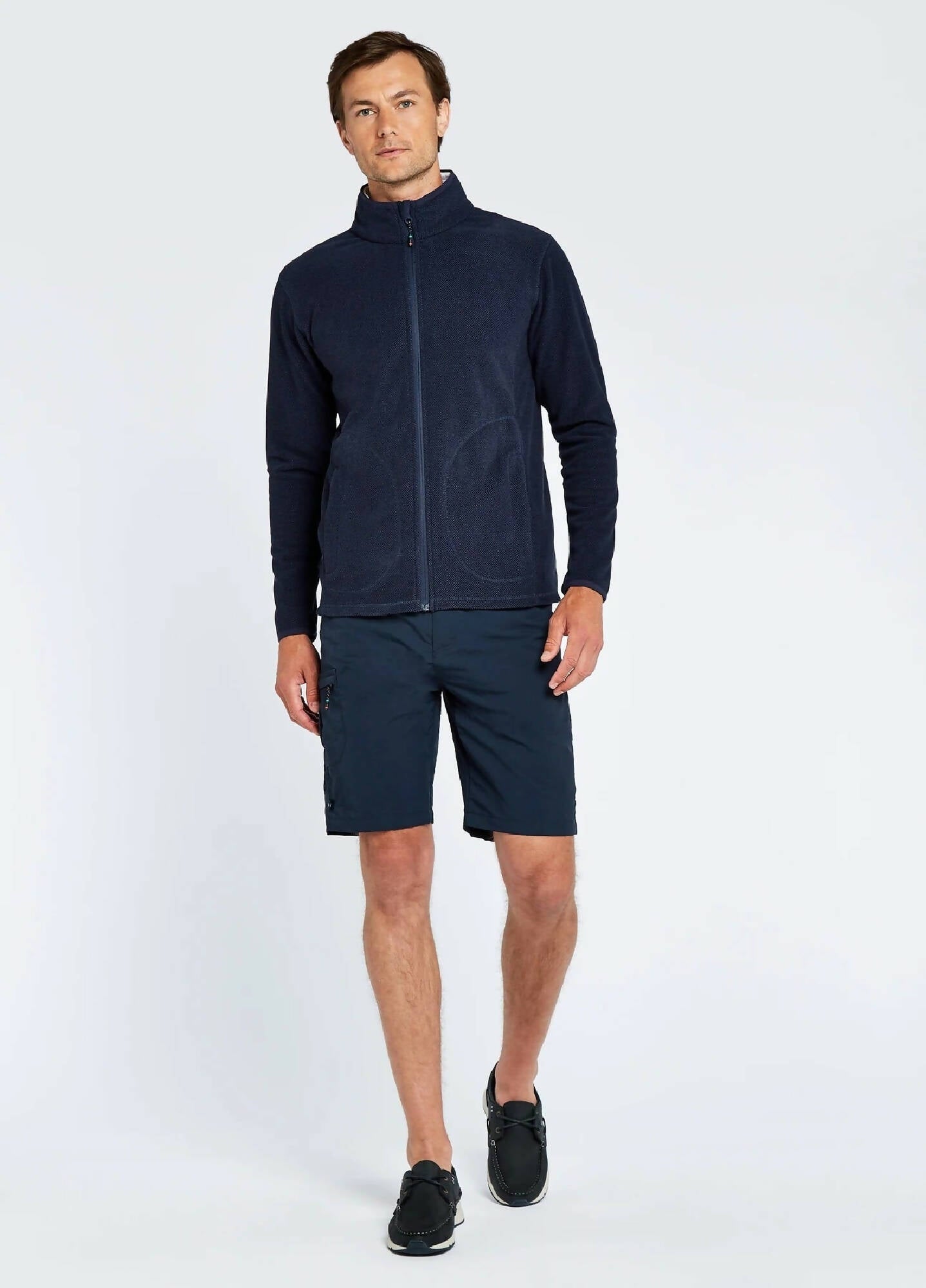 DUBARRY Mustique Full - zip Fleece NAVY (Online only*) - Henry Bucks