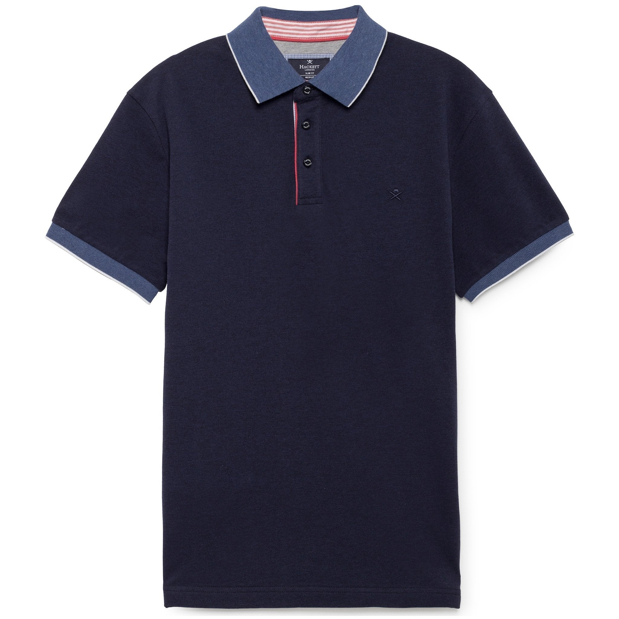 HACKETT SEERSUCKER TRIM POLO - Henry Bucks