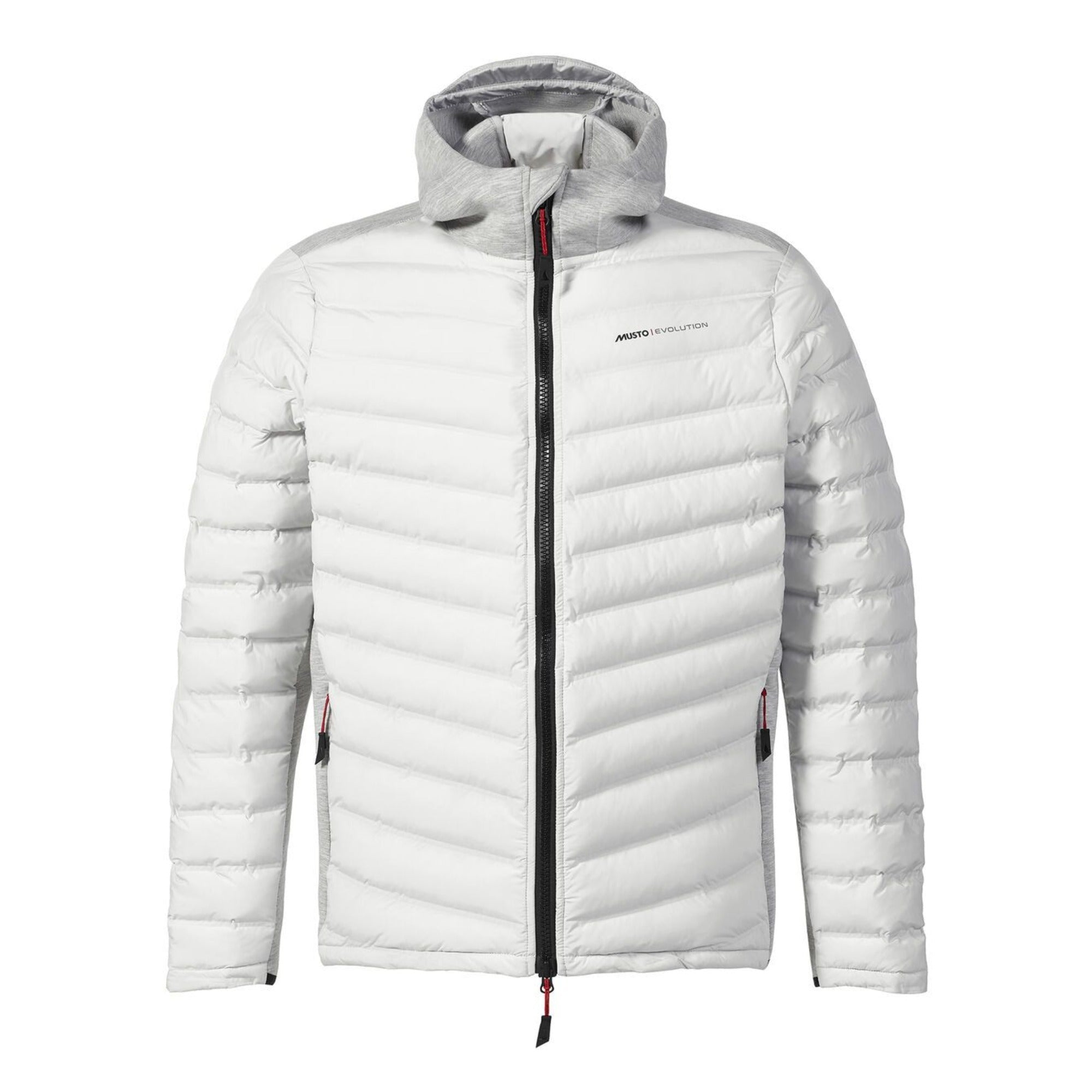 MUSTO EVO LOFT HOODED JACKET PLATINUM (Online Only*) - Henry Bucks