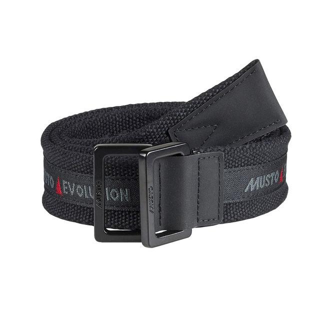 MUSTO EVOLUTION SAILING BELT BLACK (Online only*) - Henry Bucks