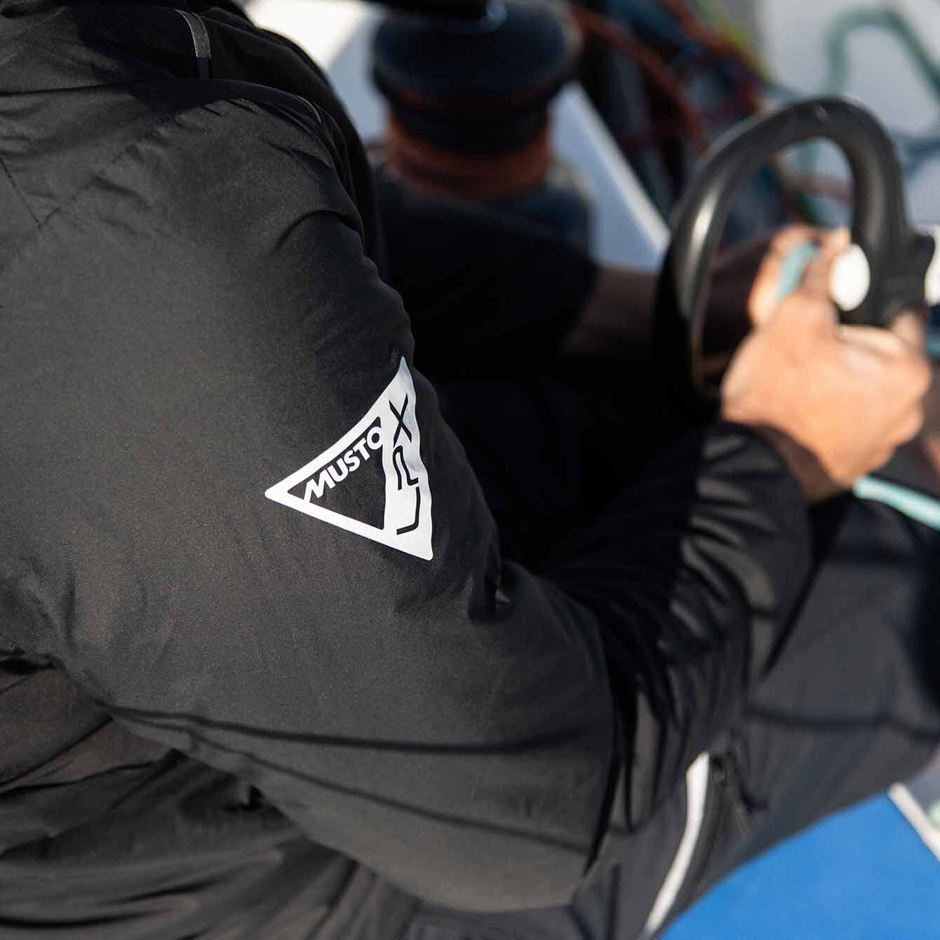 MUSTO LPX PL STRETCH MIDLAYER BLACK (Online Only*) - Henry Bucks